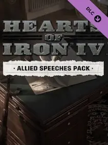 Hearts of Iron IV: Allied Speeches Music Pack — Steam, Standard