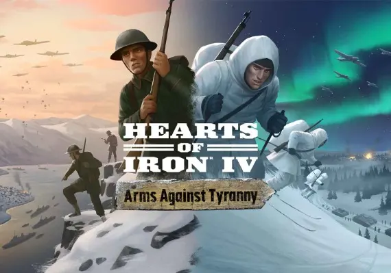 Hearts of Iron IV: Arms Against Tyranny DLC EN/DE/FR/PL/PT/RU/ES — Steam, Standard