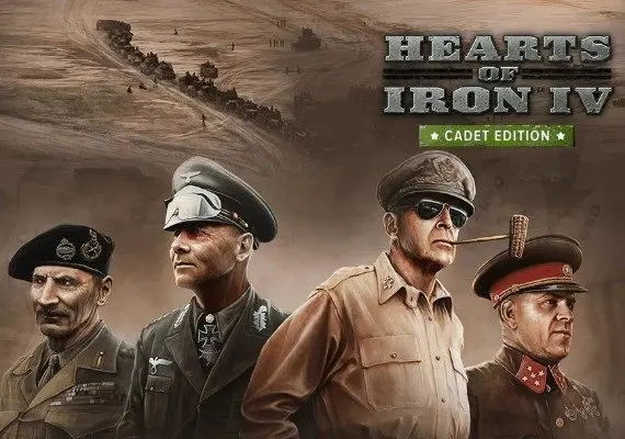 Hearts of Iron IV Cadet Edition EN/DE/FR/PL/JA/PT/RU/ES — Steam, Cadet