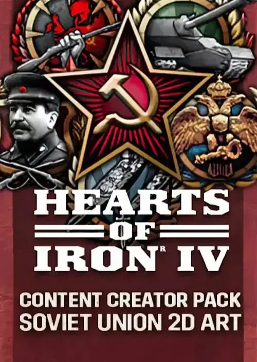 Hearts of Iron IV Content Creator Pack - Soviet Union 2D Art DLC — Steam, Standard