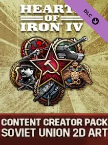 Hearts of Iron IV: Content Creator Pack - Soviet Union 2D Art — Steam, Standard