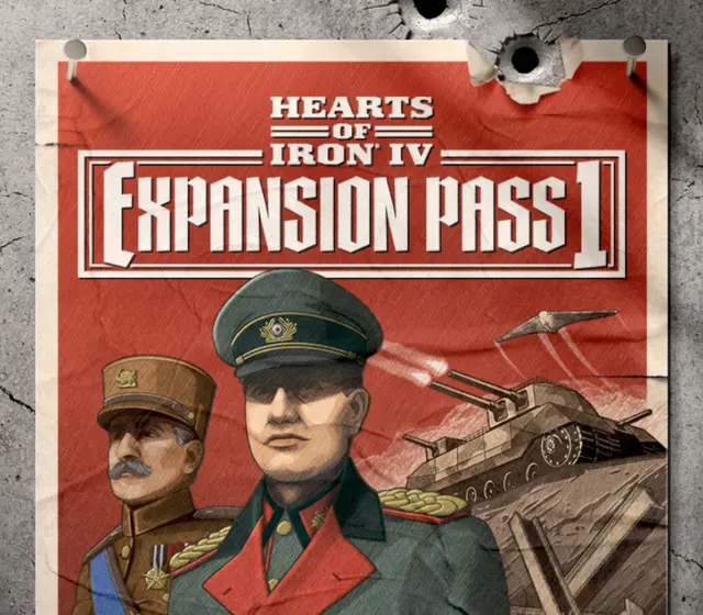 Hearts of Iron IV - Expansion Pass 1 DLC (without CN) — Steam, Standard