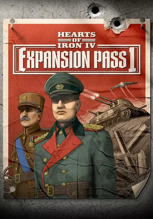 Hearts of Iron IV: Expansion Pass 1 (DLC) — Steam, Standard