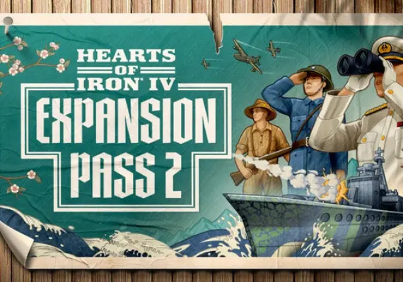 Hearts of Iron IV - Expansion Pass 2 DLC EN/DE/FR/PL/PT/RU/ES — Steam, Standard