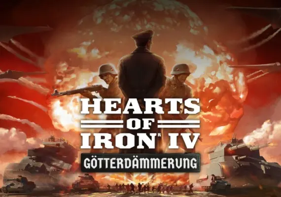 Hearts of Iron IV: Gotterdammerung DLC EN/DE/FR/PL/PT/RU/ES — Steam, Standard