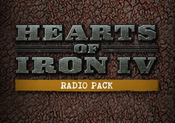 Hearts of Iron IV - Radio Pack EN/DE/FR/IT/PL/NL — Steam, Standard