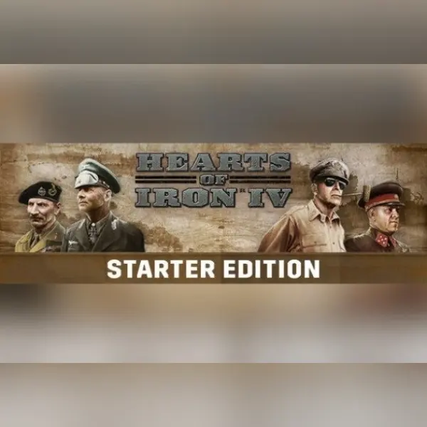 Hearts of Iron IV: Starter Edition — Steam, Standard