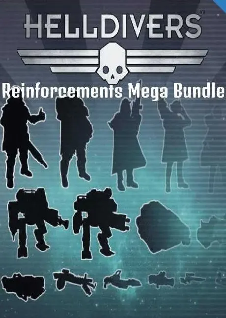 Jaquette de HELLDIVERS - Reinforcements Mega Bundle (DLC) — DLC PC (Steam)
