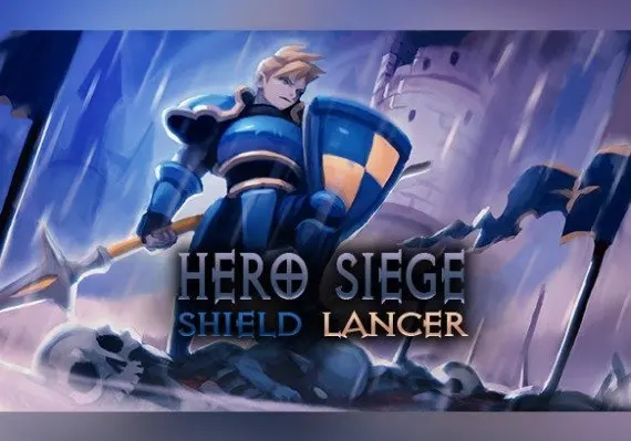 Jaquette de Hero Siege: Shield Lancer - Class DLC EN/JA/KO/PT/RU/ZH/FI — DLC PC (Steam)