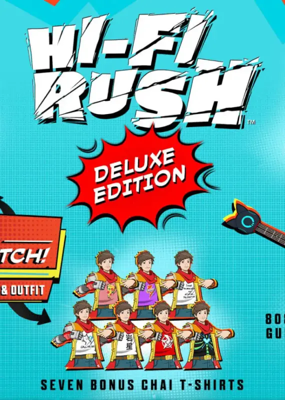 Hi-Fi RUSH Deluxe Edition — Xbox Series X|S / PC, Deluxe Edition