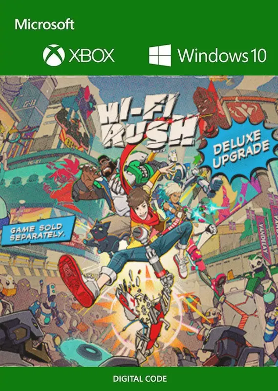 Hi-Fi RUSH Deluxe Edition Upgrade Pack (DLC) — Xbox Series X|S / PC, Deluxe Edition
