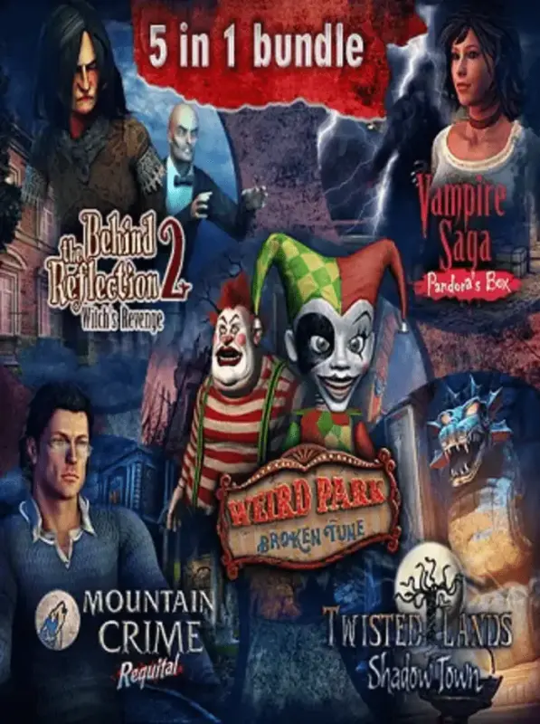 Hidden Object 5-in-1 Bundle — Steam, Standard