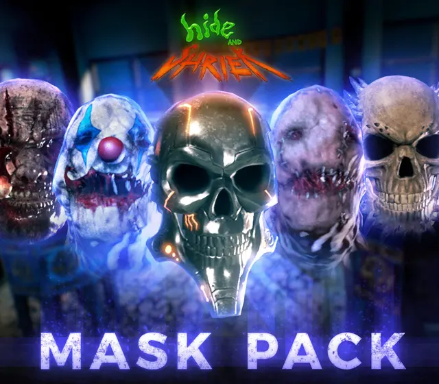 Hide and Shriek - Mask Pack DLC — Steam, Standard