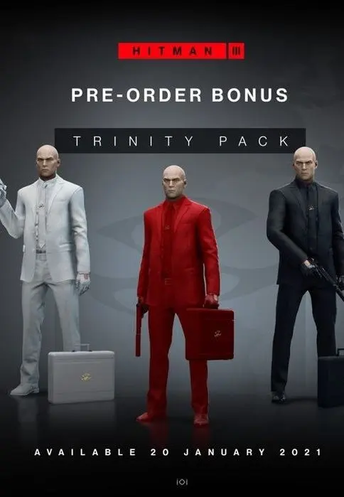 HITMAN 3 - Trinity Pack Pre-order Bonus (DLC) — PlayStation 5, Standard