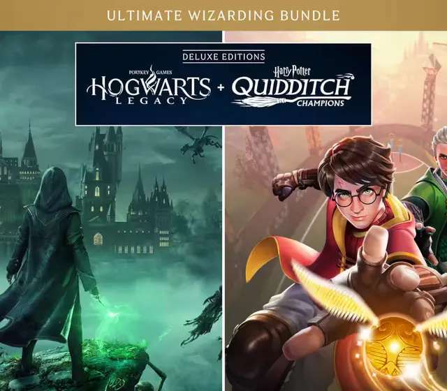 Hogwarts Legacy + Harry Potter: Quidditch Champions Deluxe Editions Bundle — Xbox One, Deluxe Edition