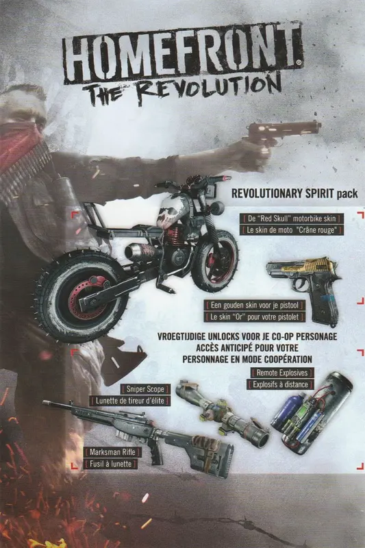 Homefront: The Revolution + Revolutionary Spirit Pack — Steam, Standard