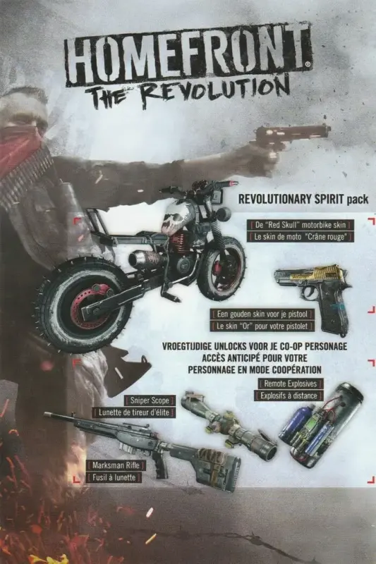 Homefront The Revolution - Revolutionary Spirit Pack DLC — Steam, Standard