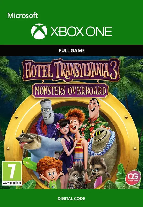 Jaquette de Hotel Transylvania 3: Monsters Overboard — jeu Xbox (Xbox Live)