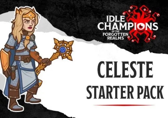Jaquette de Idle Champions of the Forgotten Realms - Celeste Starter Pack DLC EN — DLC PC (Steam)