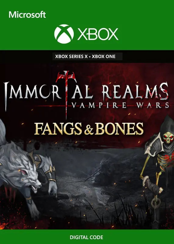 Jaquette de Immortal Realms - Fangs & Bones (DLC) — DLC Xbox (Xbox Live)