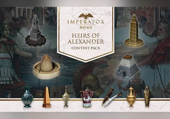 Imperator: Rome - Heirs of Alexander - Content Pack DLC EN/DE/FR/RU/ZH/ES — Steam, Standard