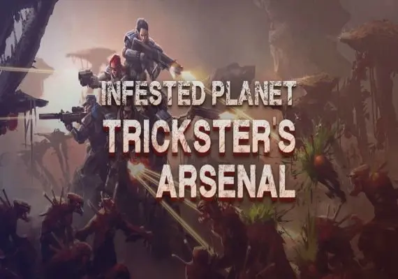 Jaquette de Infested Planet: Trickster's Arsenal DLC EN — DLC PC (Steam)