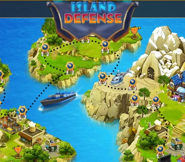 Island Defense — Steam, Standard