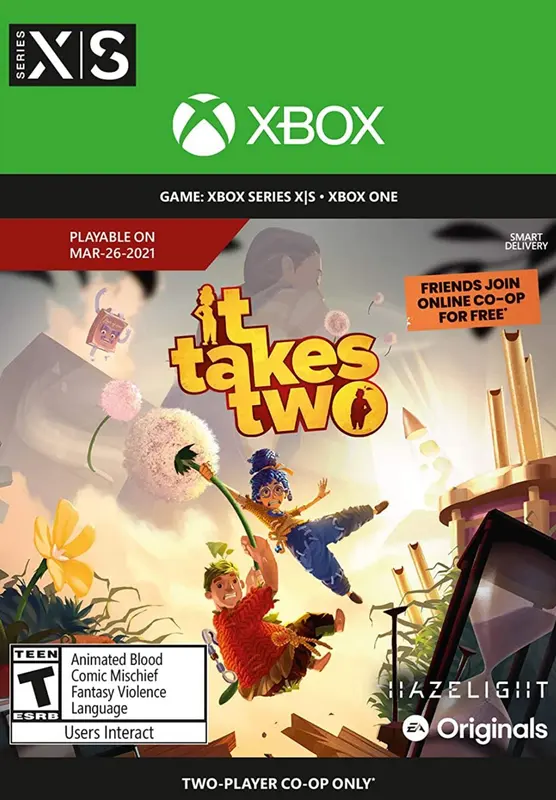 Jaquette de It Takes Two — jeu Xbox (Xbox Live)