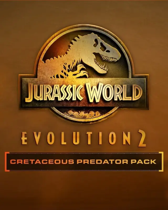 Jurassic World Evolution 2 Cretaceous Predator Pack DLC — Steam, Standard
