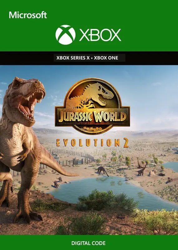 Jaquette de Jurassic World Evolution 2 — jeu Xbox (Xbox Live)