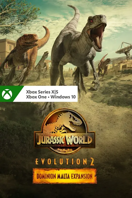 Jurassic World Evolution 2: Dominion Malta Expansion (DLC) — Xbox Live / PC, Standard