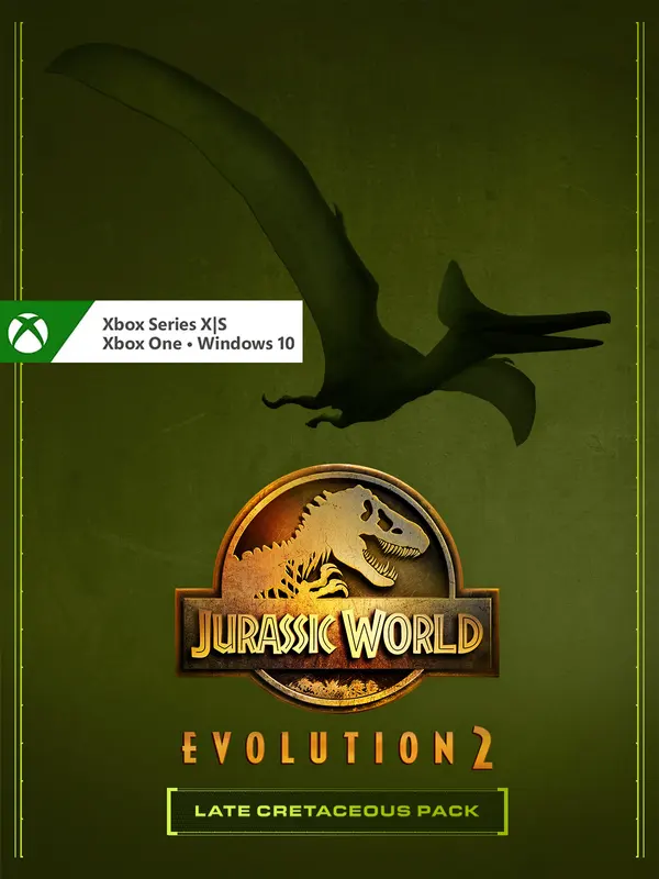 Jurassic World Evolution 2: Late Cretaceous Pack (DLC) — Xbox Live / PC, Standard