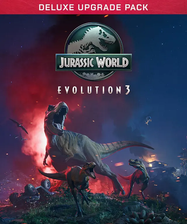 Jaquette de Jurassic World Evolution 3: Deluxe Upgrade Pack (DLC) — DLC PC (Steam)