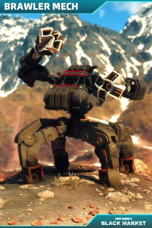 Just Cause 4 - Brawler Mech (DLC) — Xbox Live / PC, Standard