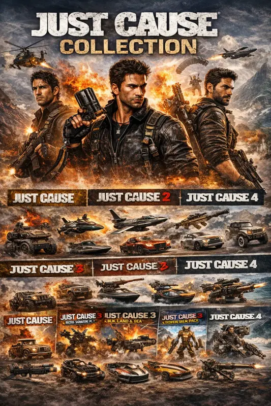 Just Cause Collection — Steam, Standard