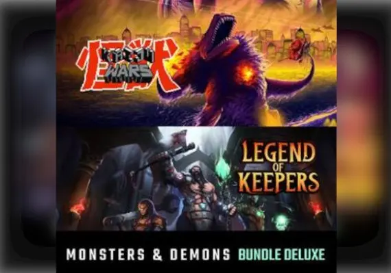 Kaiju Wars + Legend of Keepers - Monsters and Demons Bundle Deluxe Edition EN — Xbox One / Xbox Series X|S, Deluxe Edition