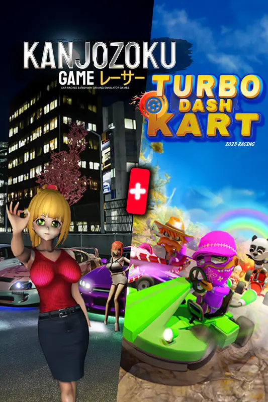 Kanjozoku Game & Turbo Dash Kart — Xbox Live, Standard