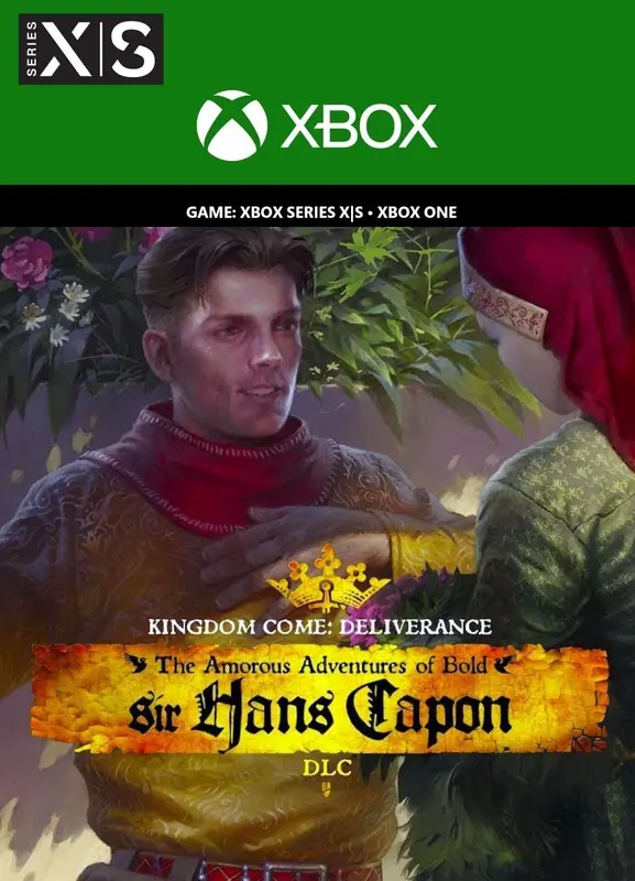 Jaquette de Kingdom Come: Deliverance – The Amorous Adventures of Bold Sir Hans Capon (DLC) — DLC Xbox (Xbox Live)
