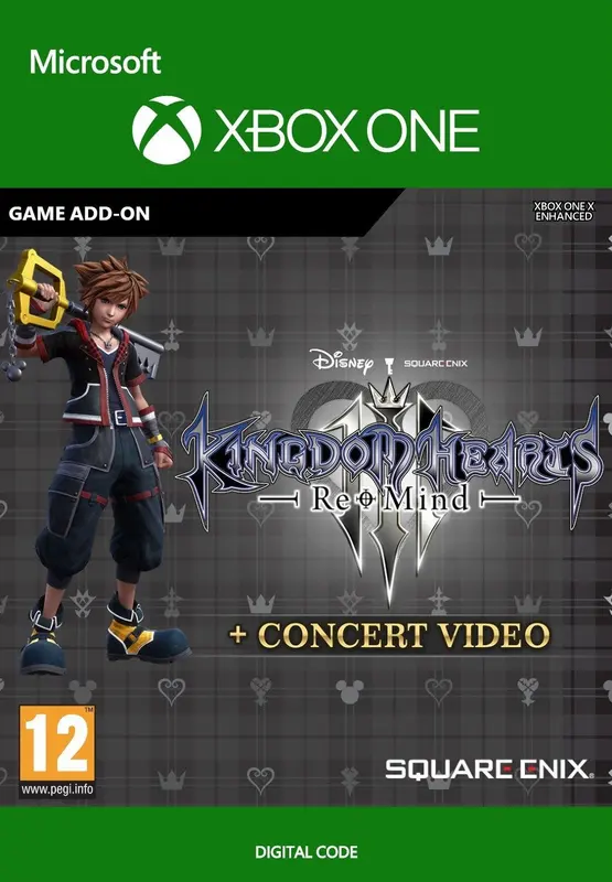 KINGDOM HEARTS III Re Mind + CONCERT VIDEO (DLC) — Xbox Live, Standard