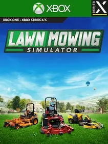 Jaquette de Lawn Mowing Simulator — jeu Xbox (Xbox Series X|S)