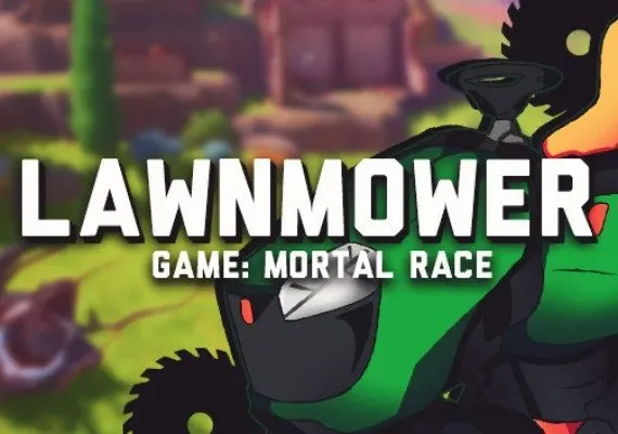 Jaquette de Lawnmower Game: Mortal Race EN — jeu PC (Steam)