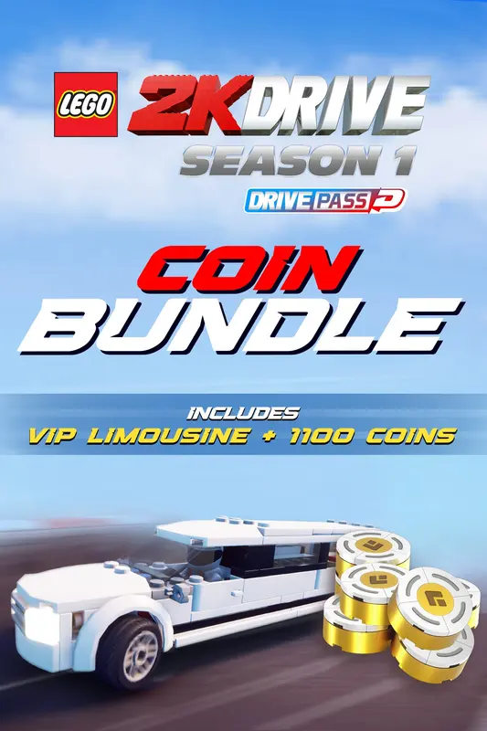Jaquette de LEGO 2K Drive Season 1 Coin Bundle (DLC) — DLC Xbox (Xbox Live)