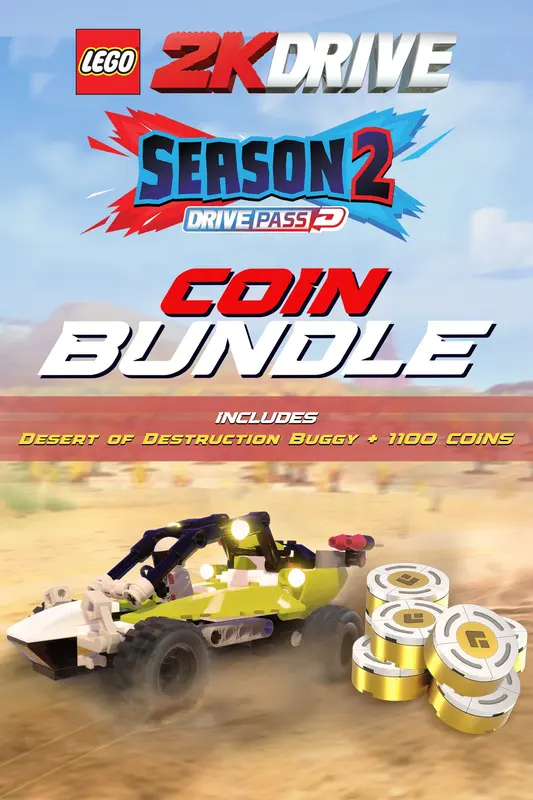 Jaquette de LEGO 2K Drive Season 2 Coin Bundle (DLC) — DLC Xbox (Xbox Live)