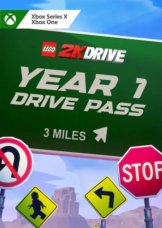 Jaquette de LEGO 2K Drive Year 1 Drive Pass (DLC) — DLC Xbox (Xbox Live)