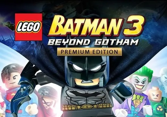 Jaquette de LEGO: Batman 3 - Beyond Gotham Premium Edition EN/DE/FR/IT/PL/CS/NO/ES — jeu PC (Steam)
