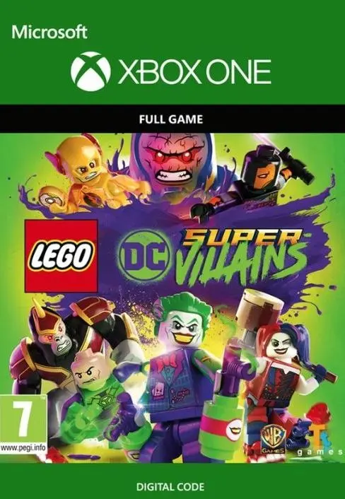 Jaquette de LEGO DC Super-Villains — jeu Xbox (Xbox One)
