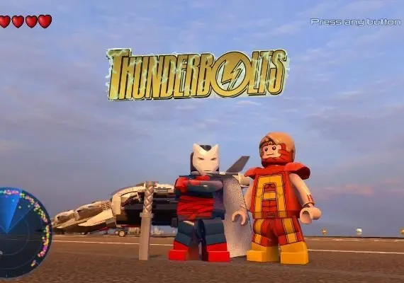 Jaquette de LEGO: Marvel's Avengers - Thunderbolts Character Pack DLC EN/DE/FR/IT/PL/PT/RU/ES — DLC PC (Steam)