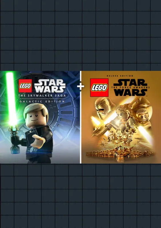 LEGO Star Wars: The Skywalker Saga Galactic Edition + LEGO Star Wars: The Force Awakens Deluxe Edition Bundle — Steam, Deluxe Edition