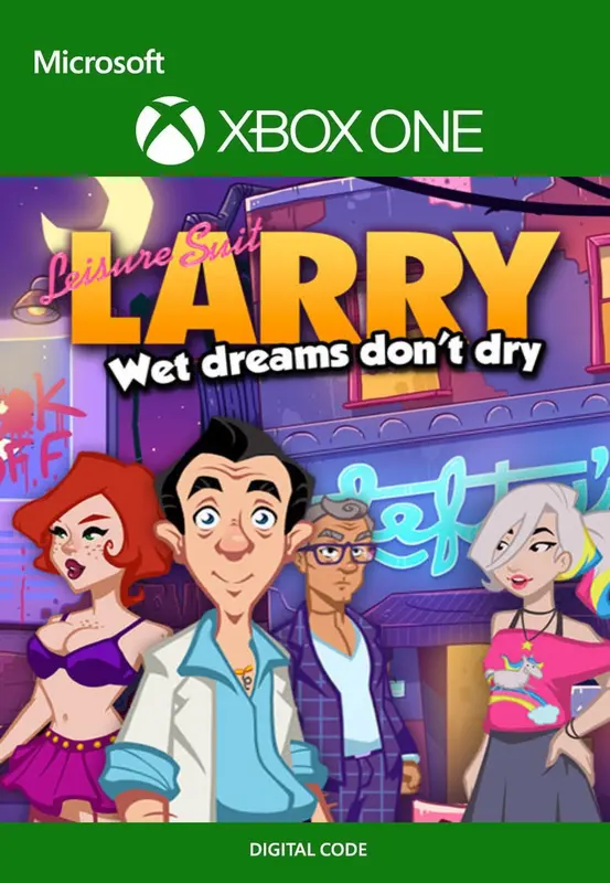 Jaquette de Leisure Suit Larry - Wet Dreams Don't Dry — jeu Xbox (Xbox One)