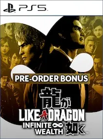 Like a Dragon: Infinite Wealth - Pre-order Bonus — PlayStation 5, Standard